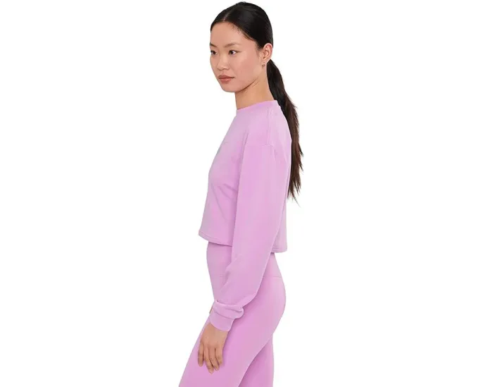 Топ Nike Pro Dri-FIT с круглым вырезом из френч терри