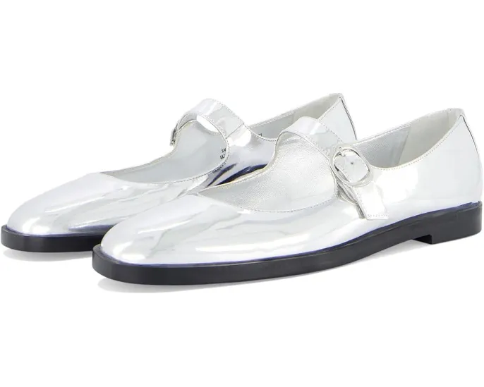 Туфли Loralei Mary Jane от Stuart Weitzman с квадратным носком и низким каблуком