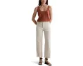 Джинсы AG Jeans Saige Wide Leg с завышенной талией из Opal Stone