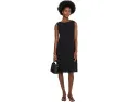 Платье Eileen Fisher с воротником-лодочкой из фактурного жаккарда Bubble