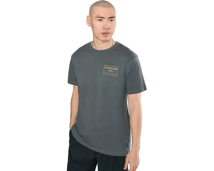 Футболка Quiksilver Stamped Screen Tee с принтом