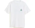 Футболка Vineyard Vines Shark Tennis с коротким рукавом для детей