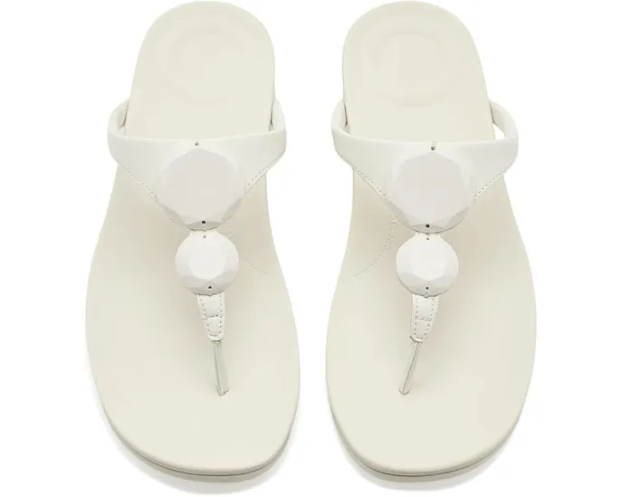 Босоножки Solay Glossy Disc с перепонкой на мыске FitFlop