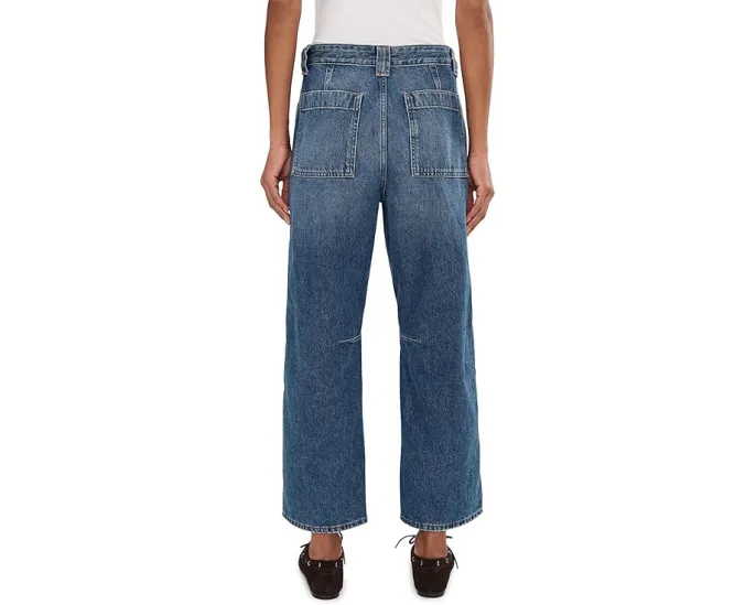 Брюки Madewell Military Darted Barrel In Irmo с широкими штанинами и высокой посадкой