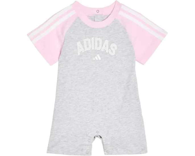 Детский комбинезон adidas Kids с регланными рукавами и принтом