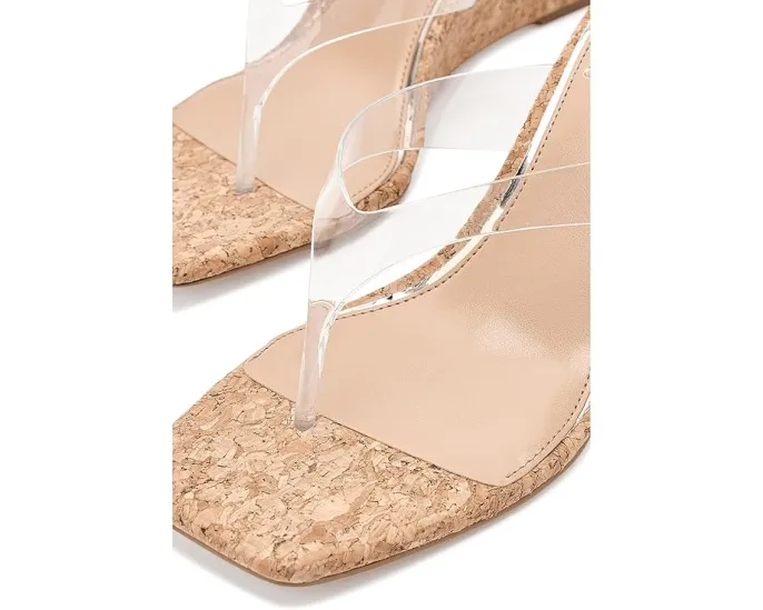Сандалии-вьетнамки Cianna Thong Wedge Vince Camuto на танкетке
