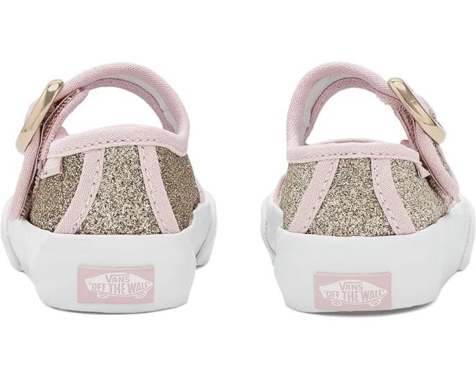 Сандалии детские MARY JANE Toddler Vans желтые