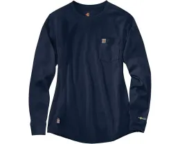 Carhartt Огнестойкая футболка Force Cotton с длинным рукавом и карманом