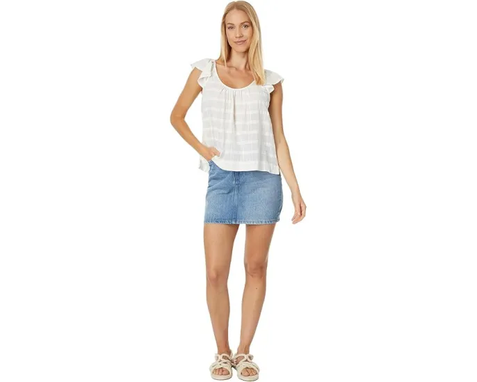 Топ Lilla P с рукавами-фонариками и сборками для стильного образа