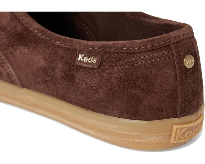 Keds Champion Luxe кроссовки на шнуровке из мягкой замши