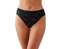 Трусики Wacoal High Profile Hi Cut Brief с хлопковой ластовицей и кружевом