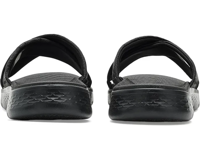 Сандалии SKECHERS Cozy Fit GO Walk Flex Gracie с утеплением и стежкой