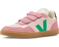 Кроссовки VEJA Kids Small V-90 на липучке с кожаным верхом