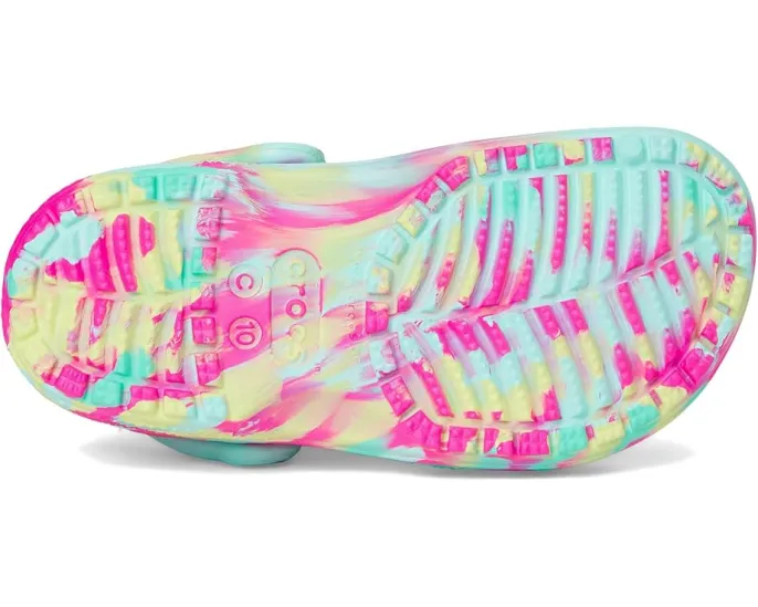 Crocs Classic Marbled Clogs сабо с мраморным эффектом