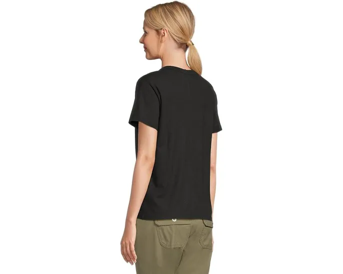Короткий свитшот Prana Cozy Up SS Crew из конопли с защитой от запаха