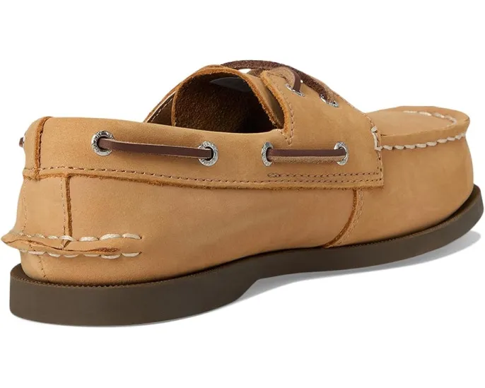 Детские лодочные туфли Sperry Kids Authentic Original с ручной строчкой Tru-Moc