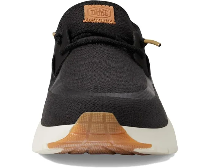 Кроссовки Hey Dude Sirocco Neutrals из комбинации кожи и текстиля