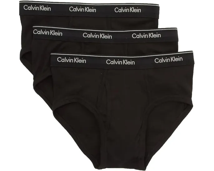 Трусы Calvin Klein Cotton Classics 3 шт. из хлопка с эластичным поясом