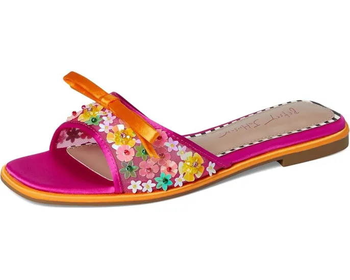 Сандалии Teasee с открытым носком и низким каблуком от Blue by Betsey Johnson