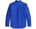 Рубашка из крашеного хлопкового оксфорда Polo Ralph Lauren Kids для детей