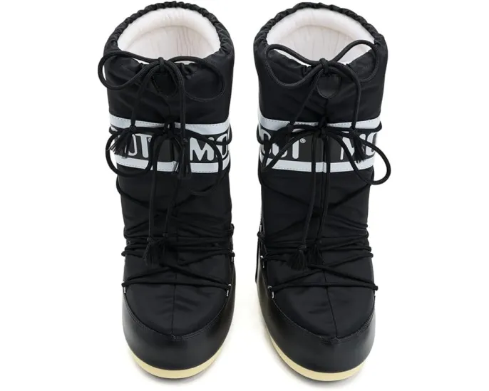 Ботинки MOON BOOT Icon Nylon в ретро-футуристическом стиле