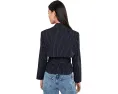 Укороченный тренчкот Petite Cropped Pinstripe с поясом Liverpool Los Angeles