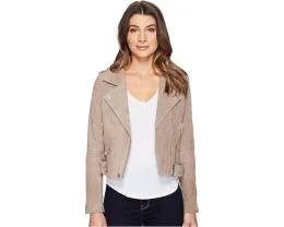 Косуха Blank NYC из замши с асимметричной застежкой и ремнем