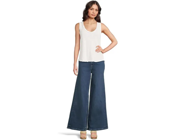 Free People Джинсы We The Free Kellee High-Rise Palazzo с ультраширокими штанинами