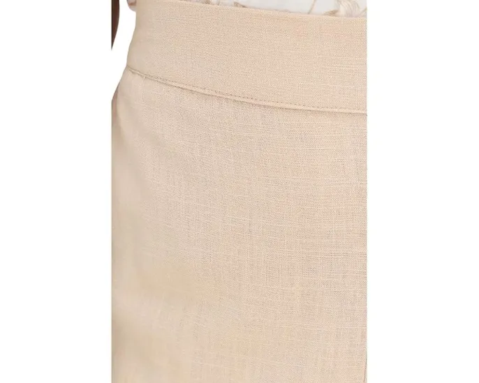 Широкие брюки Vince Camuto с карманами на высокой посадке и эластичным поясом