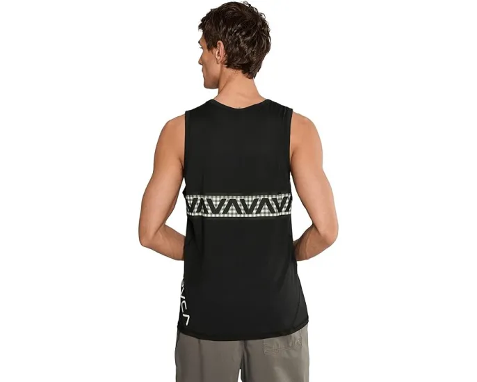 Топ RVCA HAWAII SPORT VENT SL без рукавов с перфорированными вставками