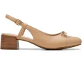 Туфли Iridessa Sling от Clarks с квадратным носком и ремешком на щиколотке