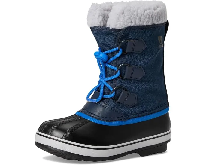 Детские зимние ботинки SOREL Yoot Pac Nylon WP с высоким голенищем и шнуровкой