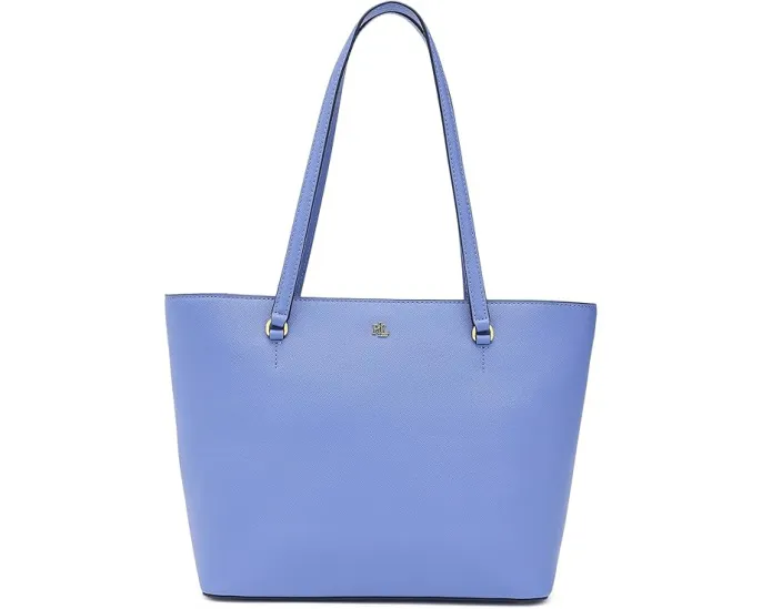 Сумка-шоппер Lauren Ralph Lauren Crosshatch Leather Medium Karly Shopper Tote