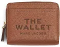 Мини-кошелек The Leather Mini Compact из кожи с магнитной застежкой и девятью карманами Marc Jacobs