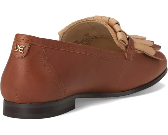 Лоферы Sam Edelman Liz из состаренной кожи с килти и металлической пряжкой