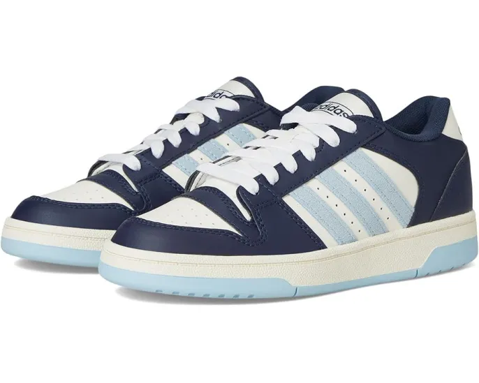 Баскетбольные кроссовки Adidas Turnaround с замшевыми деталями для подростков