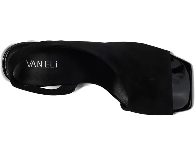 Сандалии Vaneli Molke с квадратным носком и расклешенным каблуком