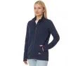 Свитшот L.L.Bean Quilted Full Zip Sweatshirt с воротником-стойкой и стеганым дизайном
