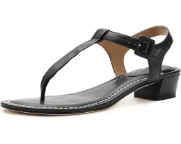 Сандалии Bernardo Goyara на платформе с Т-образным ремешком и мягкой стелькой