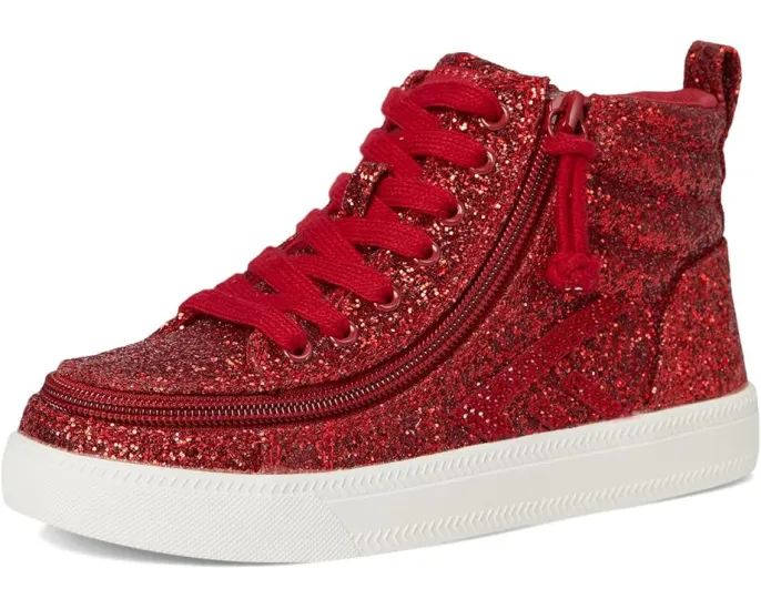 Детские высокие кроссовки BILLY CS High Top с молнией по всей длине и круглым носком