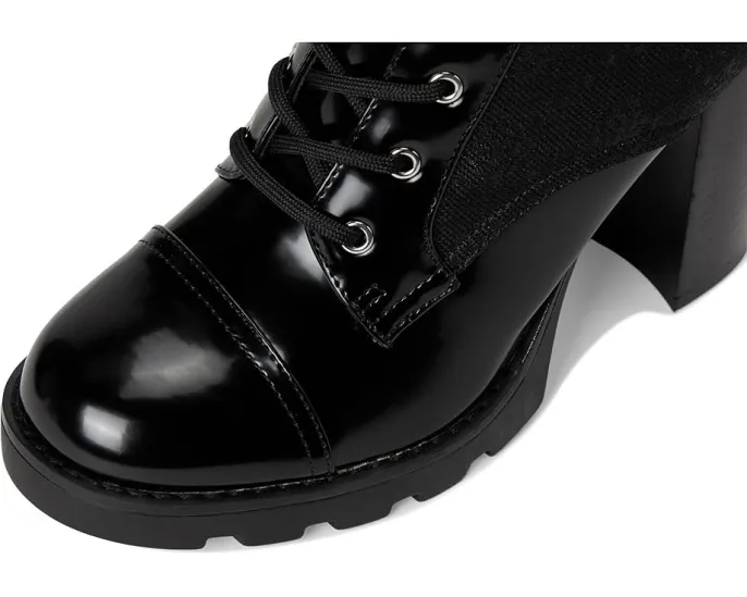 Ботильоны GUESS Nellsan на устойчивом каблуке с круглым носком