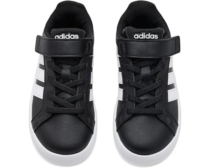 Кроссовки adidas Kids Grand Court 3.0 El с эластичными шнурками