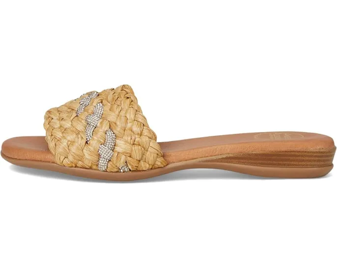 Andre Assous Сандалии Nahala на низком каблуке с плетеным верхом