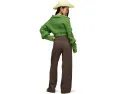 Широкие брюки Rosalie Pant Lite из легкой ткани Cozy Knit Lite с высокой талией