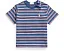 Полосатая футболка из хлопкового трикотажа для младенцев Polo Ralph Lauren
