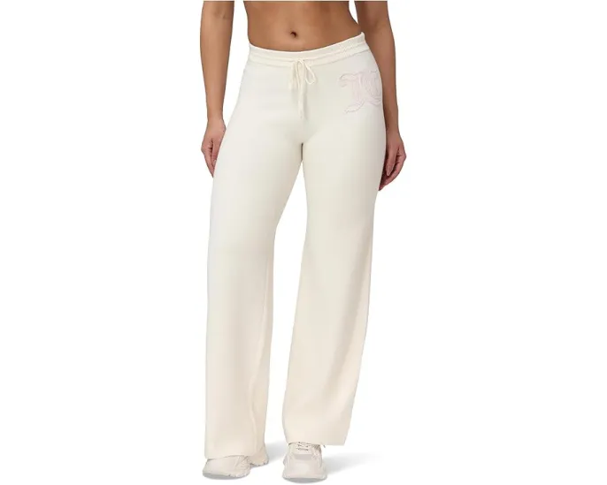 Широкие брюки Juicy Couture из трикотажа с эластичным поясом