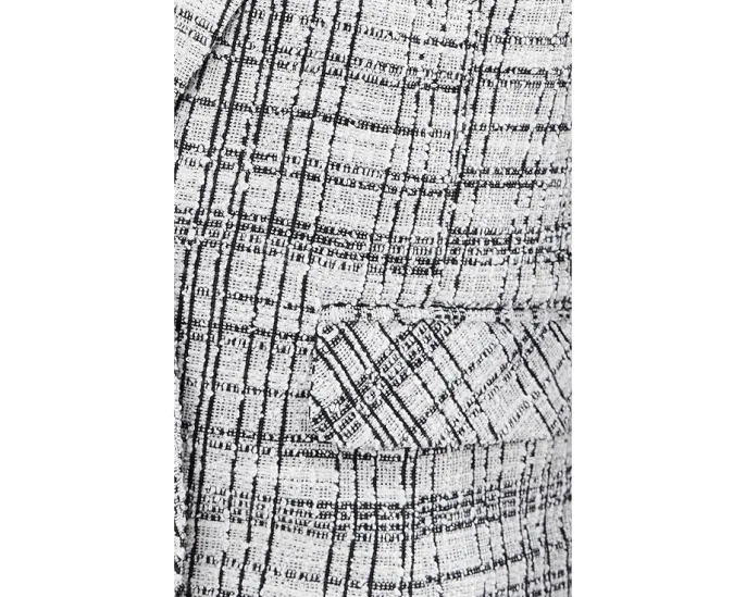 Короткий жакет Liverpool Los Angeles из букле в клетку