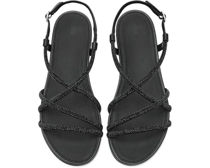 FitFlop Сандалии Gracie Crystal с кристаллами и задним ремешком