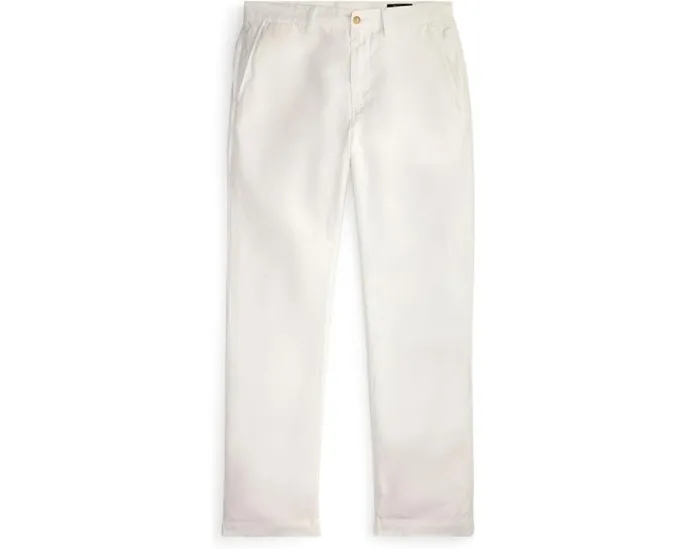 Штаны классического кроя Bedford из льна с хлопком Polo Ralph Lauren