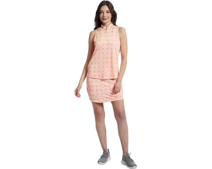 Топ без рукавов Jamie Sadock Heavy Metal Print с воротником-стойкой